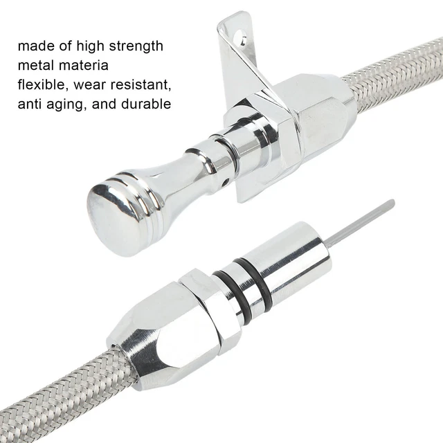 Automatic Transmission Fluid Dipstick Replacement For 4L60E Gearbox - 29 3/8 Inch Metal Dipstick With Tube - View #11