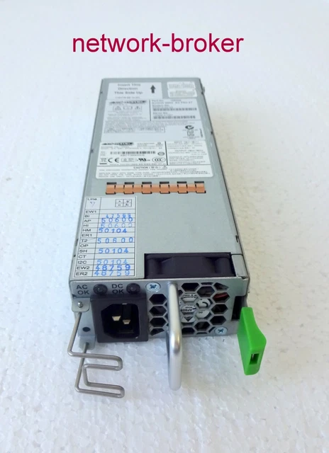 2枚で送料無料 Extreme Networks Power supply hot-plug redundant (plug-in  module) AC 770 Watt_並行輸入品 通販