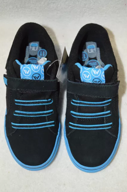 Shaun White Toddler Boy's Paramount Black / Blue Sneakers - Size 5 NWB