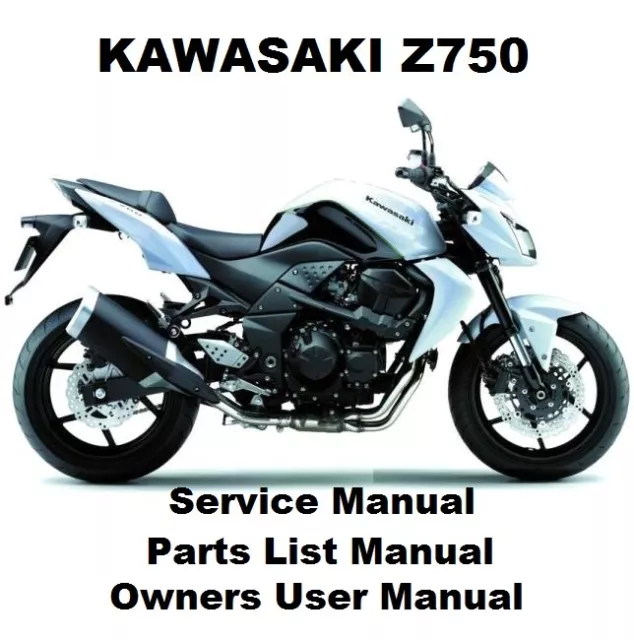 Z750 Owners Workshop Service Repair Parts List User Manual PDF files 750 Z KZ