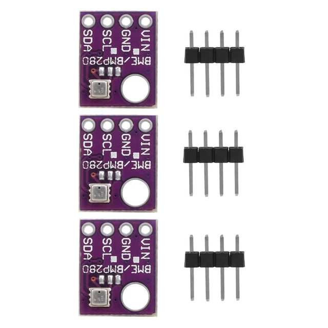 3 pz BME280 5 V sensore digitale temperatura umidità pressione barometrica D9T9