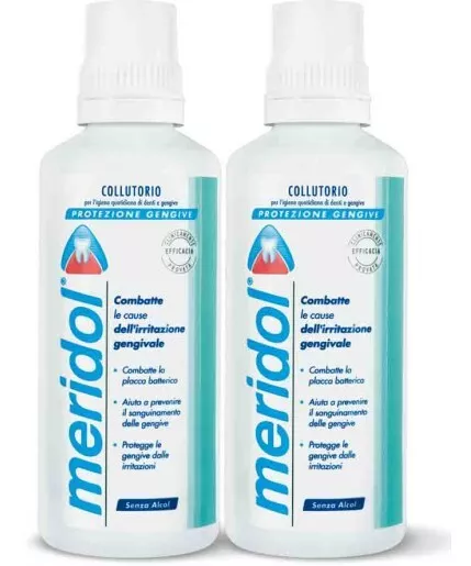 Meridol Bain de Bouche Bipacco 2 X 400 ML