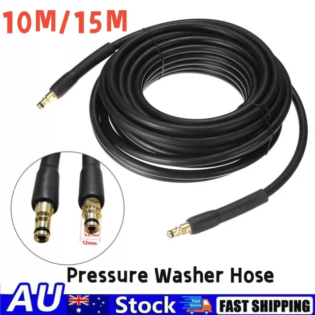 For Karcher K2 K3 K5 K7 High Pressure Washer Replacement Pipe Cleaning Hose 15M