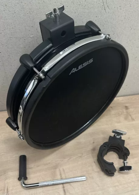 Alesis 12" Inch Mesh Tom / Snare Drum Pad From DM10 MKII Kit With Clamp & L-Rod