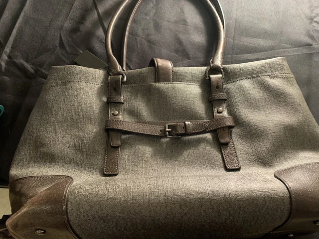 TUMI VILLA TURIN Tote in Earl Grey Pre Owned EUC 100.00 PicClick