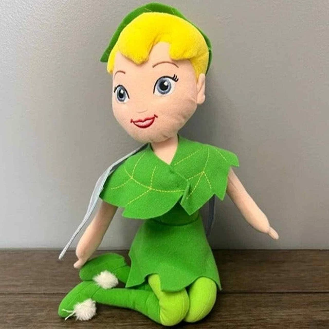 DISNEY’S FAIRIES PETER Pan Tinkerbell Pixie Sitting Doll Plush 27.00