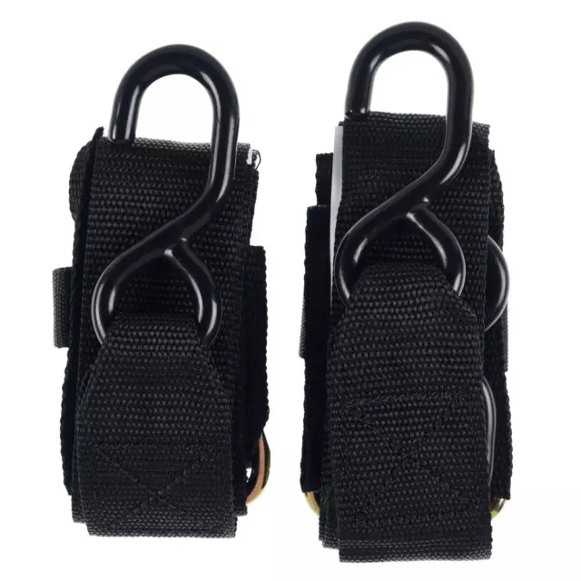 Marine Boat Trailer 2" X 4' Trailer Transom Tie-Down Straps, 2PK