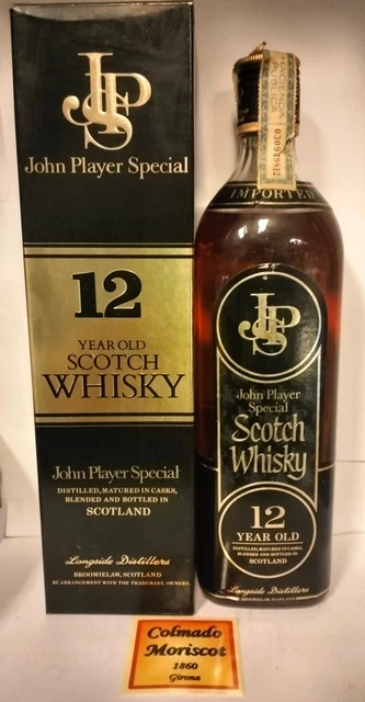 JOHN PLAYER SPECIAL 12yo SCOTCH WHISKY 75cl 43% JPS LONGSIDE