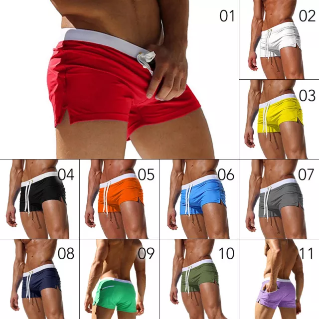 Mens Sexy Summer Swim Shorts Swimwear Swimming Underwear Boxer Shorts Beachwear 3