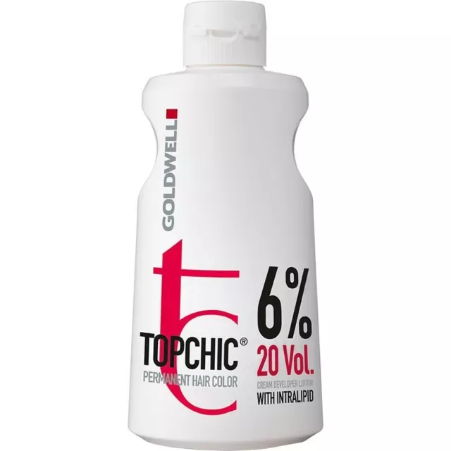 Goldwell Topchic Developer Lotion 6% 20 Vol 1 Litre