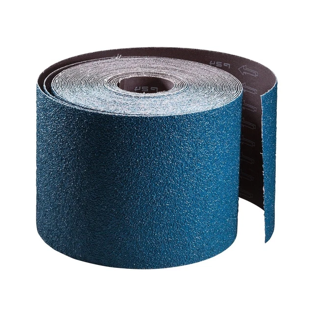 Mercer Industries 402040 Zirconia Cloth Floor Sanding Roll, 8" x 25 yd, Grit ...