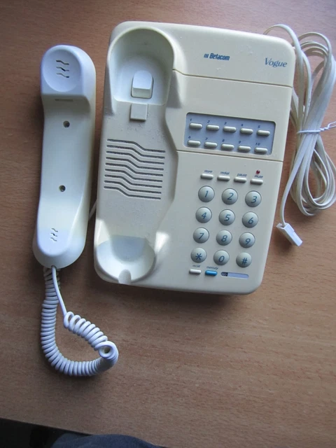 Betacom Phoenix Corded Home Telephone Phone Vintage Retro Betacom Phoenix Corded Home Telephone Phone Vintage Retro