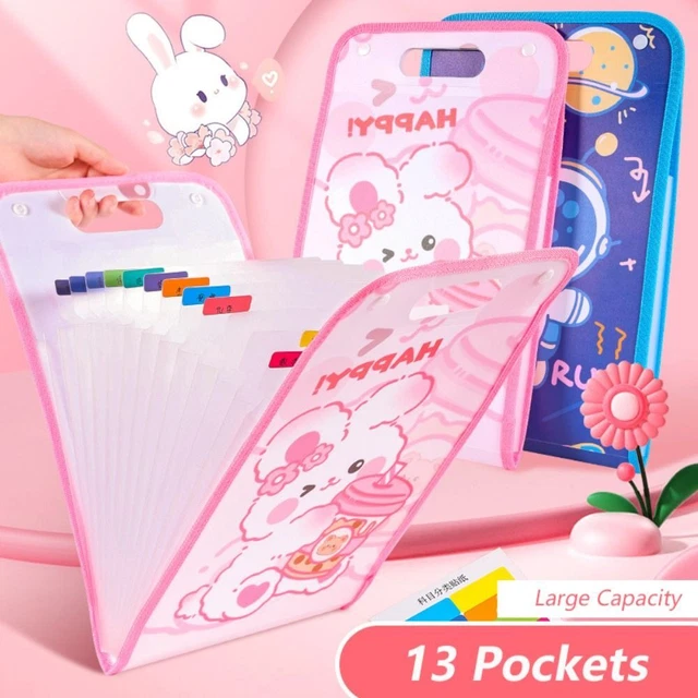 TEST PAPER STORAGE A4 File Folder Waterproof Document Bag Student EUR ...