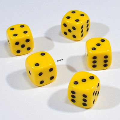25 pezzi 12mm Orange Knobel Cubo/occhi cubo cubo gioco di Frobis 