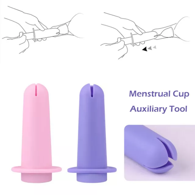 Coupe Menstruelle Féminine Réutilisable Booster Silicone Hygiène Féminine