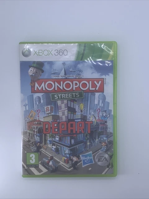 Jeu Monopoly Streets Pour Xbox 360 - Version PAL Française, En Très Bon état Complet