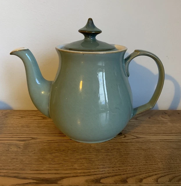 DENBY REGENCY GREEN Teapot 2 Pint Capacity £40.00 PicClick UK