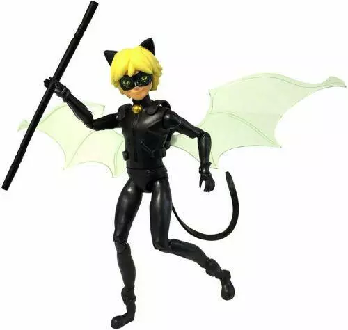 Miraculous Ladybug Cat Noir Doll 10.5 Official Zag Heroez BANDAI