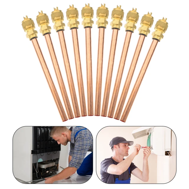 10pcs Refrigerator Check Valves Fridge Service Access Valves