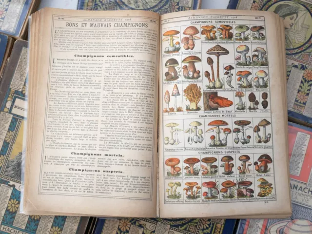 16 x Almanach Hachette ( 1894 / 1945) Petite Encyclopédie Populaire Vie Pratique 3