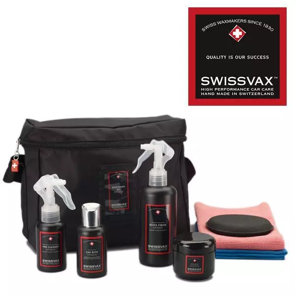 SWIZÖL SWISSVAX Discovery Kit mit Opaque Wachs speziell für Mattlacke