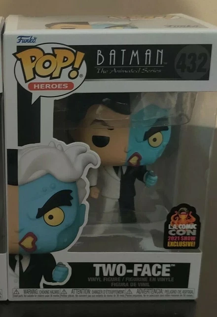 TWO-FACE FUNKO POP #432 LA Comic Con Exclusive MINT WITH POP