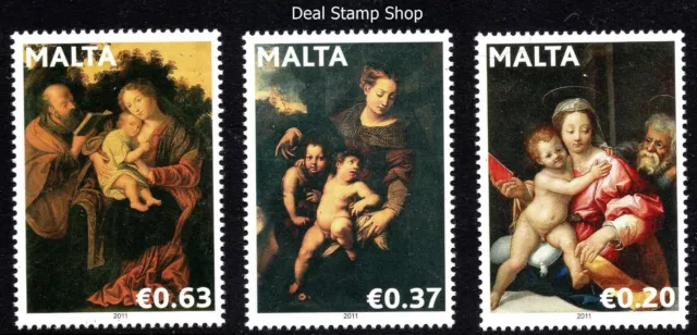 Malta 2011 Christmas Complete Set  Unmounted Mint