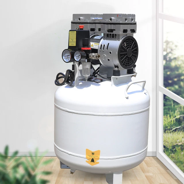 40L 115PSI Dental Medical Air Compressor Silent  Air Compressor Oilless
