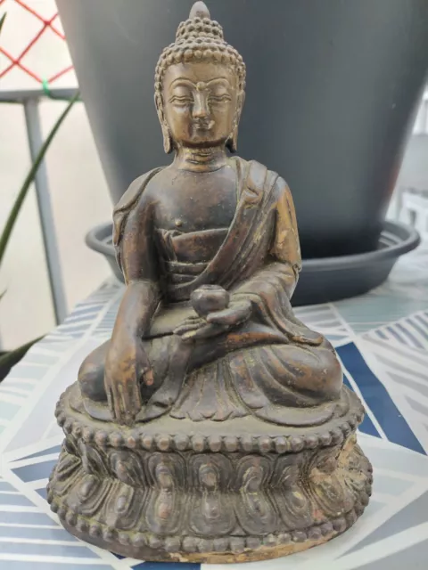 Buddha Figur Shakyamuni 19. Jd? China Tibet asiatische Kunst Asiatika Himalaya