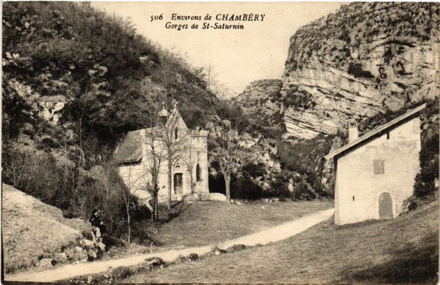 CPA Env. de CHAMBÉRY - Gorges de St-Saturnin (438800)