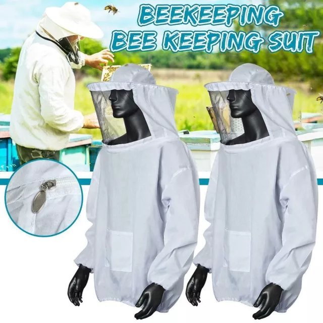 Restez en sécurité et à l'aise avec le costume veste d'apiculture premium et