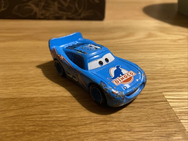 MATTEL DISNEY PIXAR Cars Dinoco Lightning McQueen 1:55 Diecast Toys Car ...