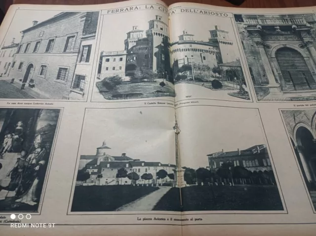 Illustrazione Del Popolo1922 Ferrara Firenze Corteo Storico Festa Di San Giorgio