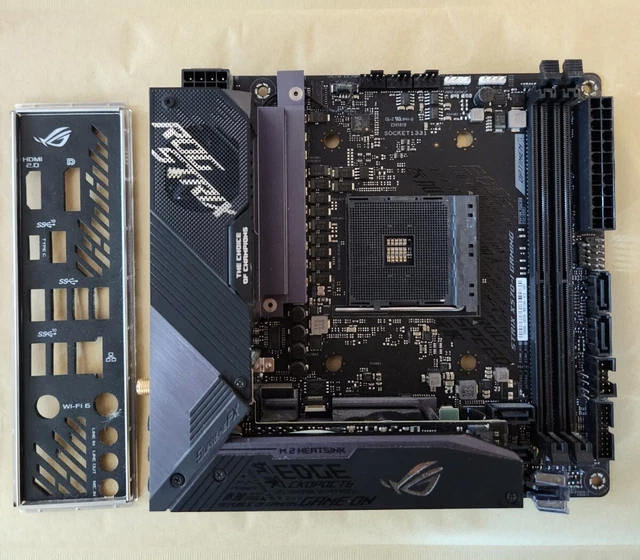 ASUS ROG STRIX X570I Gaming Mini ITX AM4 Motherboard Original box Not