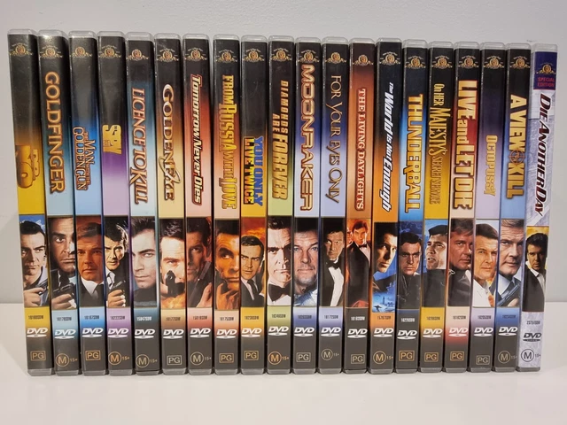 THE JAMES BOND 007 Special Edition 20-Movie Collection (DVD Region 4 ...
