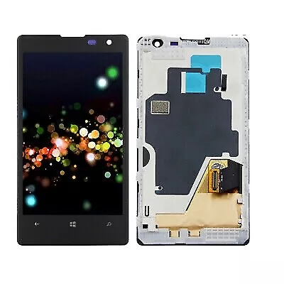 OEM For Nokia Lumia 1020 Black LCD Touch Screen Digitizer Display Assembly Frame