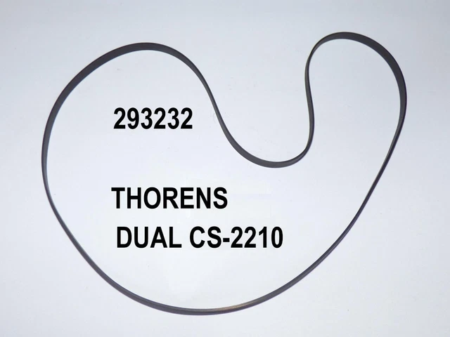 Courroie Pour Platine Vinyle Toshiba SM-3000 - Universelle, Neuve