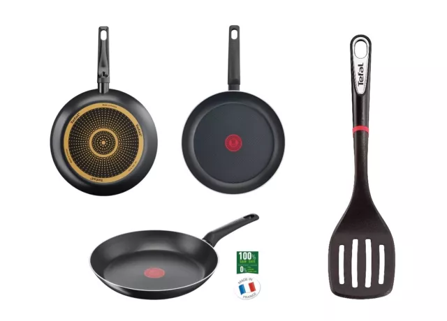 Tefal Pfanne Bratpfanne 28cm Simple Cook Titanium Non Stick + Pfannenwender