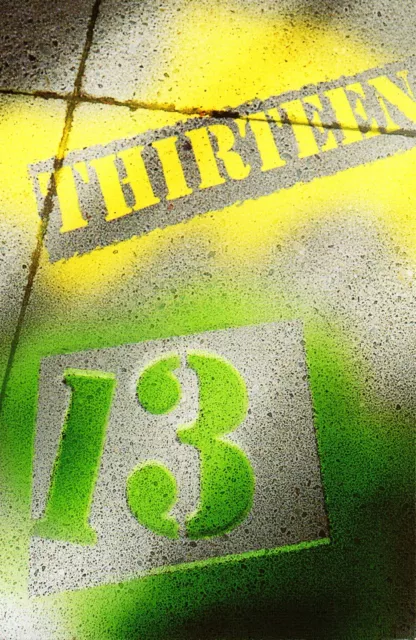 Edgy HAPPY 13th BIRTHDAY Card FOR 13 YEAR OLD by American Greetings  + Envelope