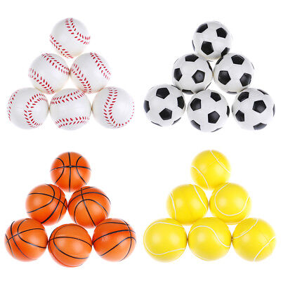6 piezas bolas de ventilación para niños de 6,3 cm bolas de estrés de fútbol para alivio del estrés ¡Ba BF!
