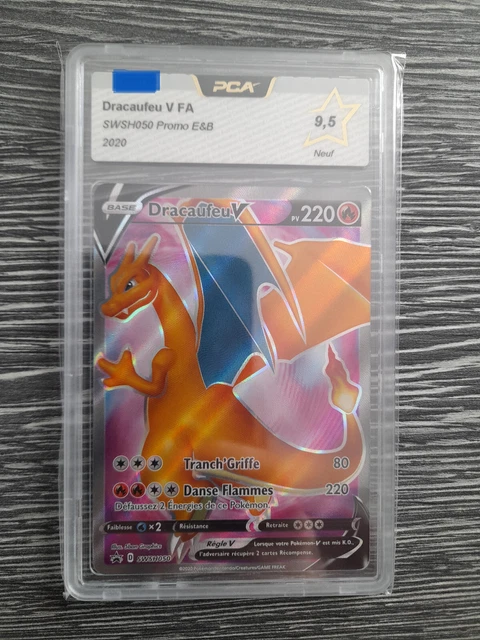 Carte Pokémon Dracaufeu V – SWSH050 – Full Art – Holographique – Black Star Promo