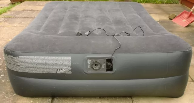 Intex Double Electric Air Bed With Built In Electric Pump