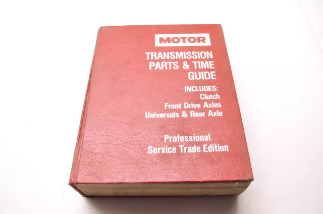 Motor 0-87851-726-X, 17864 Transmission Parts & Time Guide 1st Edition
