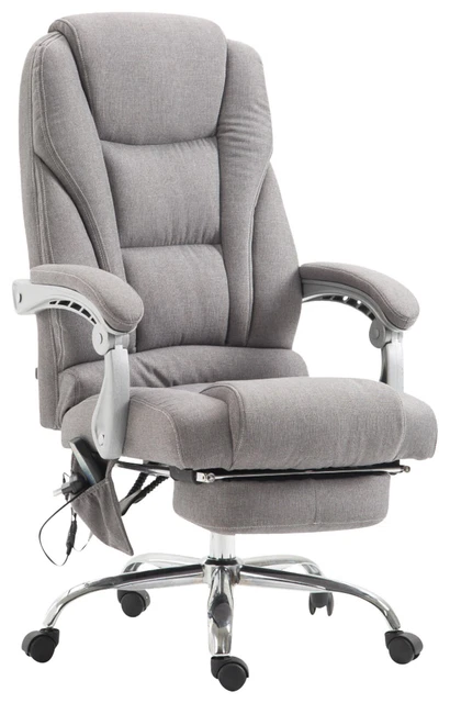 Fauteuil de bureau confortable Pacific en Tissu avec la fonction de massage