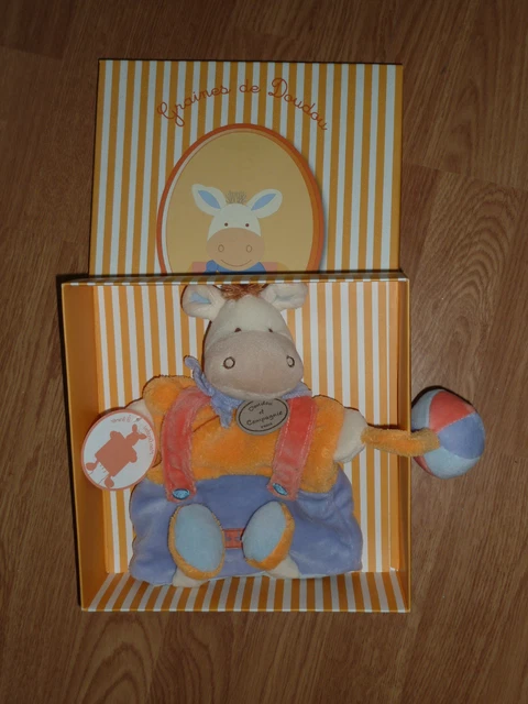graines de Doudou et Compagnie âne ass esel cheval horse marionnette balle éveil