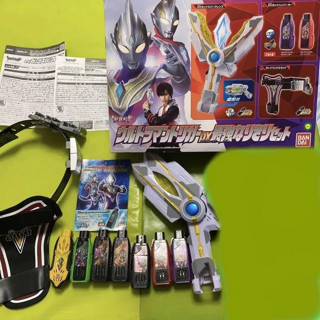 Bandai Ultraman Trigger Dx Strongest Narikiri Set Figure