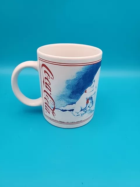 Original Vintage 1996 Coca-Cola Polar Bear Coke 8oz Coffee/Tea Cup/Mug