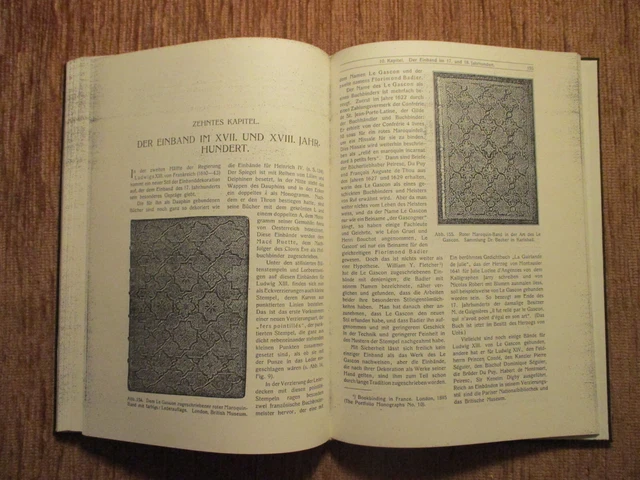 Loubier DER BUCHEINBAND 1904 Bibliophilie EINBANDKUNST Buchbinder HANDEINBAND 17