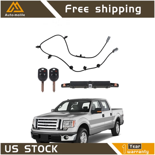 BC3Z-19G364-A 2 Keys Remote Car Start RPO Kit For Ford F-150 2011 - 2014