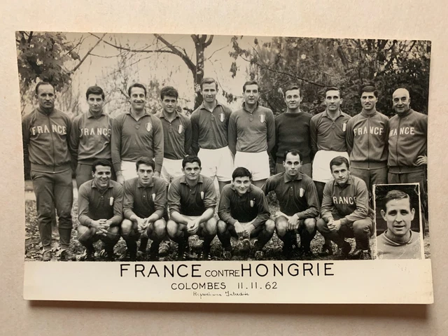 Photo Vintage Stade Olympique Montpellier SOM 1946 1947 - Carte Rare MHSC